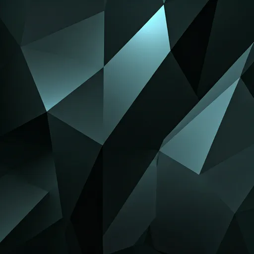 geometric pattern of crystalline structures